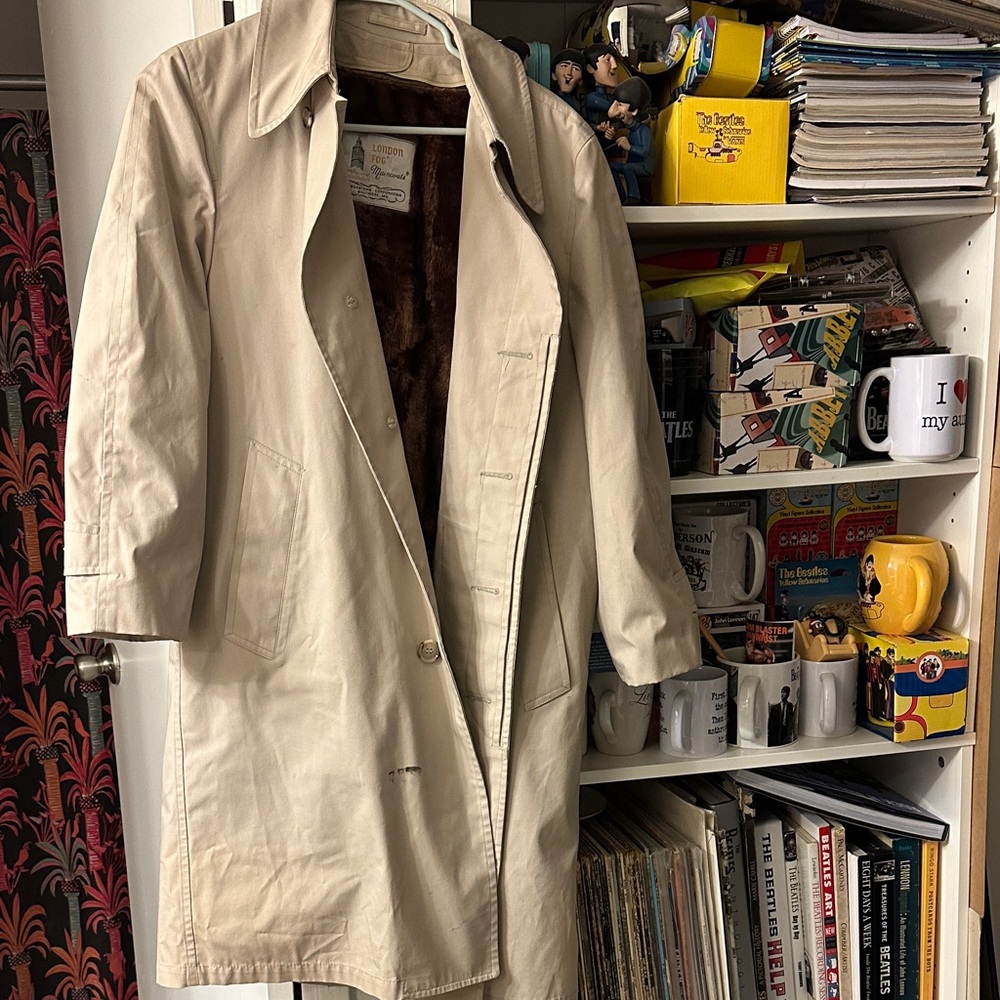 London Fog Women's Tan Trench Coat